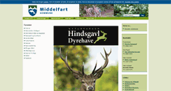 Desktop Screenshot of hindsgavldyrehave.middelfart.dk